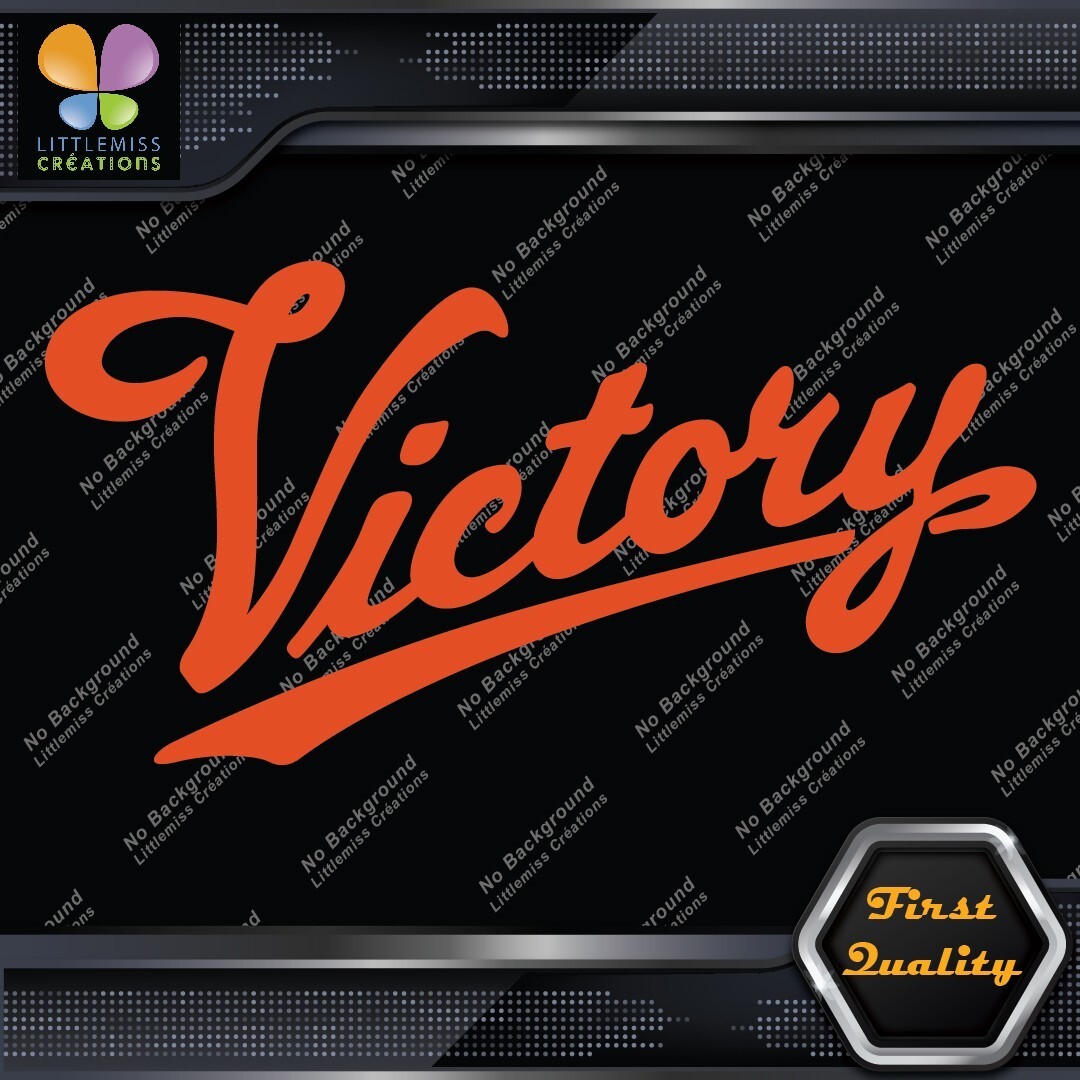 Compatible Victory Motorcycles Vintage Bikes Emblem Logo Decals Stickers Vinyl - Image 8