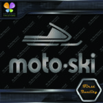 Compatible with Moto-Ski Top Buggy Logo Vintage Snowmobile Vinyl Decals Stickers - Image 15