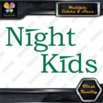 Night Kids Initial D JDM Racing Tuning Myogi Name Decals Stickers Vinyl - Image 15