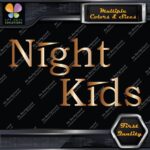 Night Kids Initial D JDM Racing Tuning Myogi Name Decals Stickers Vinyl - Image 19