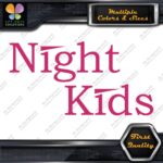 Night Kids Initial D JDM Racing Tuning Myogi Name Decals Stickers Vinyl - Image 20