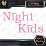 Night Kids Initial D JDM Racing Tuning Myogi Name Decals Stickers Vinyl - Image 21