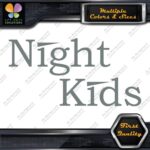 Night Kids Initial D JDM Racing Tuning Myogi Name Decals Stickers Vinyl - Image 4