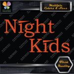 Night Kids Initial D JDM Racing Tuning Myogi Name Decals Stickers Vinyl - Image 7