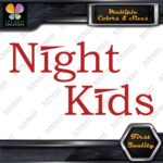 Night Kids Initial D JDM Racing Tuning Myogi Name Decals Stickers Vinyl - Image 8