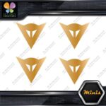 Compatible Dainese Motocycles Emblem Pack of 4 MINI SIZE Decals Stickers Vinyl - Image 26