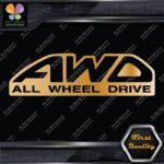 AWD All Wheel Drive Half Circle Trucks Pickups Slanted Decals Stickers Vinyl - Image 17