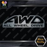 AWD All Wheel Drive Half Circle Trucks Pickups Slanted Decals Stickers Vinyl - Image 18