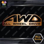AWD All Wheel Drive Half Circle Trucks Pickups Slanted Decals Stickers Vinyl - Image 19