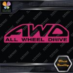 AWD All Wheel Drive Half Circle Trucks Pickups Slanted Decals Stickers Vinyl - Image 20