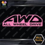 AWD All Wheel Drive Half Circle Trucks Pickups Slanted Decals Stickers Vinyl - Image 21