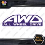 AWD All Wheel Drive Half Circle Trucks Pickups Slanted Decals Stickers Vinyl - Image 22