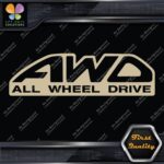 AWD All Wheel Drive Half Circle Trucks Pickups Slanted Decals Stickers Vinyl - Image 23