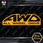 AWD All Wheel Drive Half Circle Trucks Pickups Slanted Decals Stickers Vinyl - Image 7