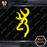 Compatible Browning Buck Head Deer Stag Hunting Sports Vinyl Decals Stickers - Image 11