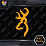 Compatible Browning Buck Head Deer Stag Hunting Sports Vinyl Decals Stickers - Image 12