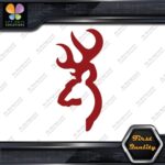 Compatible Browning Buck Head Deer Stag Hunting Sports Vinyl Decals Stickers - Image 15
