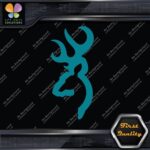 Compatible Browning Buck Head Deer Stag Hunting Sports Vinyl Decals Stickers - Image 19