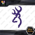 Compatible Browning Buck Head Deer Stag Hunting Sports Vinyl Decals Stickers - Image 24