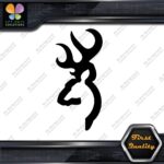 Compatible Browning Buck Head Deer Stag Hunting Sports Vinyl Decals Stickers - Image 4