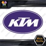 Compatible KTM Motocross Motocycles Racing Oval Outlined Decals Stickers Vinyl - Image 22