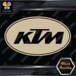 Compatible KTM Motocross Motocycles Racing Oval Outlined Decals Stickers Vinyl - Image 23