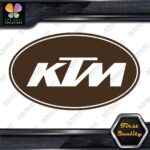 Compatible KTM Motocross Motocycles Racing Oval Outlined Decals Stickers Vinyl - Image 24