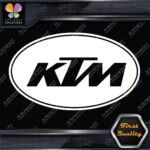 Compatible KTM Motocross Motocycles Racing Oval Outlined Decals Stickers Vinyl - Image 4