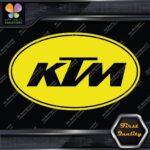 Compatible KTM Motocross Motocycles Racing Oval Outlined Decals Stickers Vinyl - Image 6