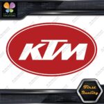 Compatible KTM Motocross Motocycles Racing Oval Outlined Decals Stickers Vinyl - Image 8