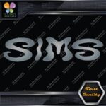 Compatible Sims Wavy Snowboards Name Letters Sports Logo Decals Stickers Vinyl - Image 18