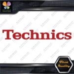 Compatible Technics Electronics Sound Systems Music Logo Vinyl Decals Stickers