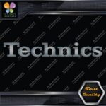 Compatible Technics Electronics Sound Systems Music Logo Vinyl Decals Stickers - Image 18