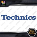 Compatible Technics Electronics Sound Systems Music Logo Vinyl Decals Stickers - Image 3