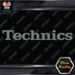 Compatible Technics Electronics Sound Systems Music Logo Vinyl Decals Stickers - Image 6