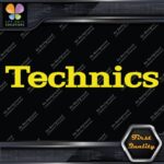 Compatible Technics Electronics Sound Systems Music Logo Vinyl Decals Stickers - Image 7