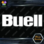 Compatible Buell Motorcycles Racing Simple Logo Name Vinyl Decals Stickers - Image 4
