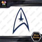 Compatible Star Trek Communicator Emblem Command Logo Decals Stickers Vinyl
