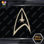 Compatible Star Trek Communicator Emblem Command Logo Decals Stickers Vinyl - Image 23