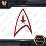Compatible Star Trek Communicator Emblem Command Logo Decals Stickers Vinyl - Image 10