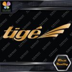 Compatible Tigé Boats Hull Water Sports Tige Name Logo Decals Stickers Vinyl - Image 17