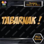 Tabarnak ! Funny French Expression Swear Humorous Message Decals Stickers Vinyl - Image 17