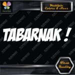 Tabarnak ! Funny French Expression Swear Humorous Message Decals Stickers Vinyl - Image 3