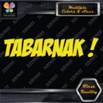Tabarnak ! Funny French Expression Swear Humorous Message Decals Stickers Vinyl - Image 5