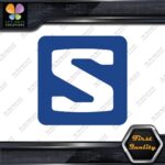 Compatible Salomon Sports Skis Snowboard S In Square Logo Decals Stickers Vinyl - Image 11