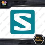 Compatible Salomon Sports Skis Snowboard S In Square Logo Decals Stickers Vinyl - Image 13