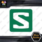 Compatible Salomon Sports Skis Snowboard S In Square Logo Decals Stickers Vinyl - Image 15