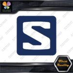 Compatible Salomon Sports Skis Snowboard S In Square Logo Decals Stickers Vinyl - Image 10