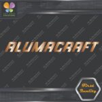 Compatible Alumacraft Boats Italic Name Vintage Logo Vinyl Decals Stickers - Image 19