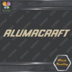 Compatible Alumacraft Boats Italic Name Vintage Logo Vinyl Decals Stickers - Image 20